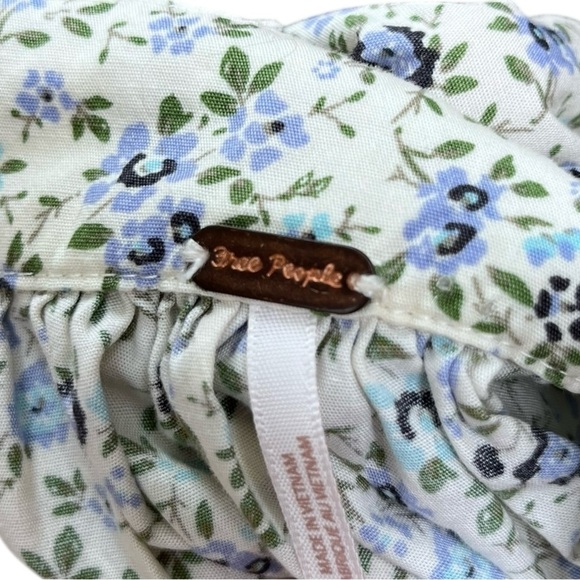 Free People Petunia Mini Dress - "Tea Combo" Floral Print - Small - Picture 2 of 11